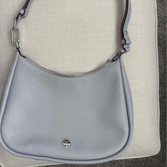 kate spade | Bags | Kate Spade Light Gray Logo Interior  display picture 1